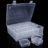 30-Piece Bead Organizer Box – Clear Storage Containers