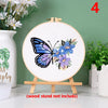 Butterfly & Flower Embroidery Kit for Beginners