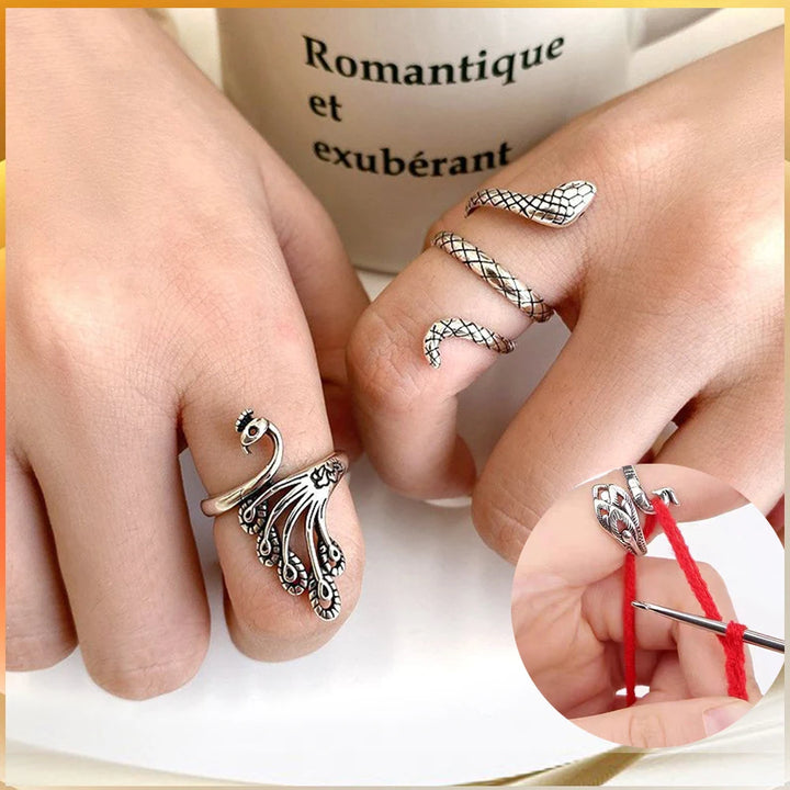 Adjustable Crochet Tension Ring – Yarn Guide Tool