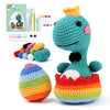DIY Crochet Dinosaur Doll Kit – Complete Set