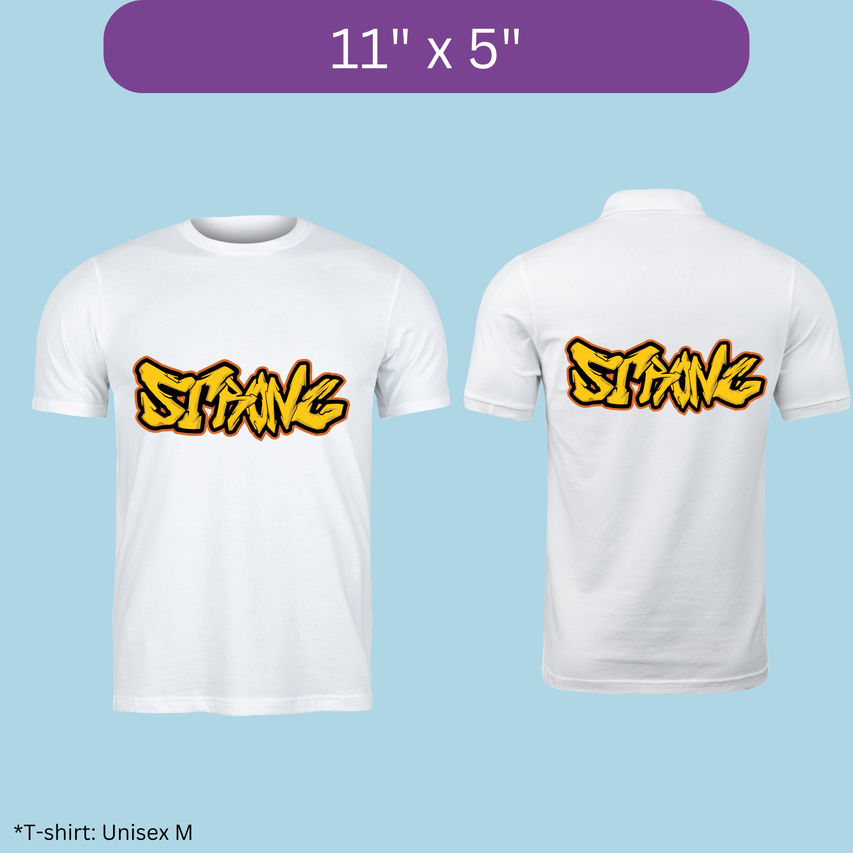 Custom DTF Transfers by Size – High-Quality Prints