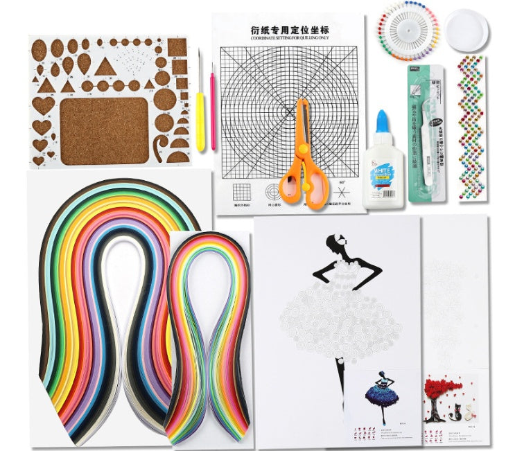 DIY Paper Craft Quill Art Kit
