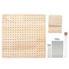 Wooden Wool Blocking Grid Board – 324 Holes