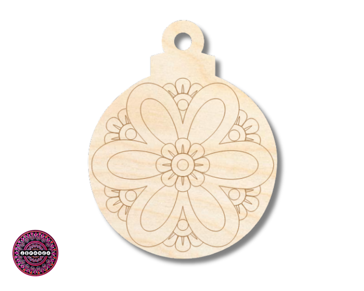 Paint-by-Line Wooden Craft Shapes – Pre-Lined DIY Blanks