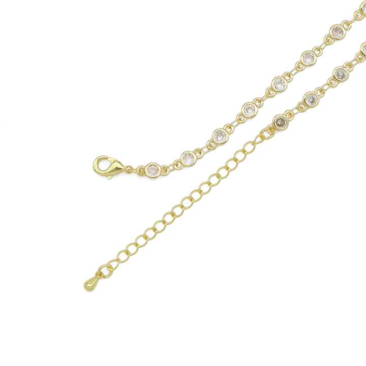 High-Quality CZ Link Chain Hand Jewelry