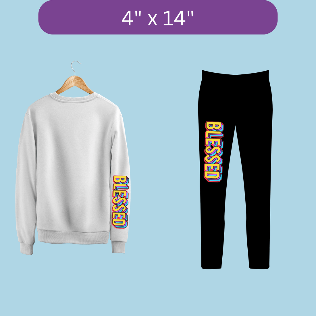 Custom DTF Transfers by Size – High-Quality Prints