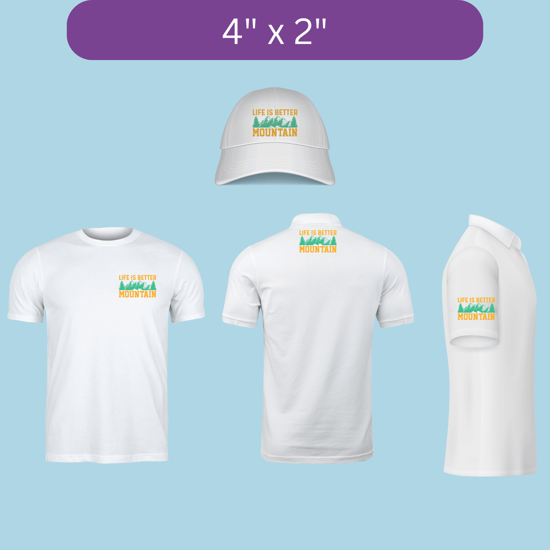 Custom DTF Transfers by Size – High-Quality Prints