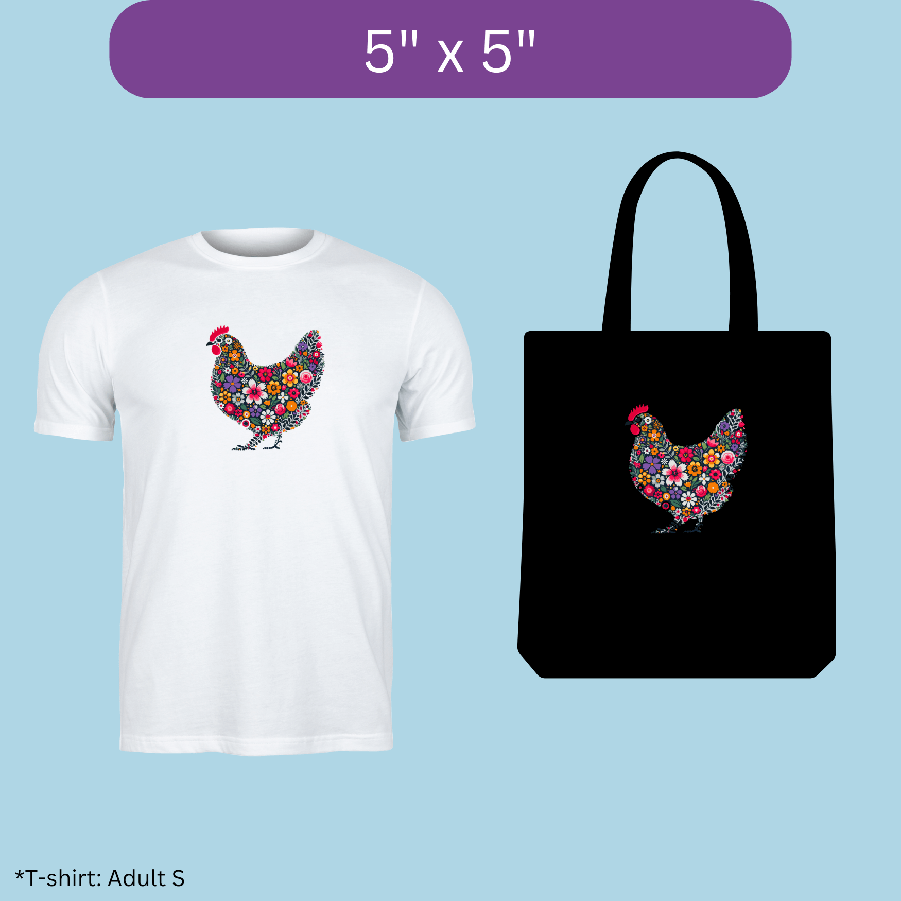 Custom DTF Transfers by Size – High-Quality Prints
