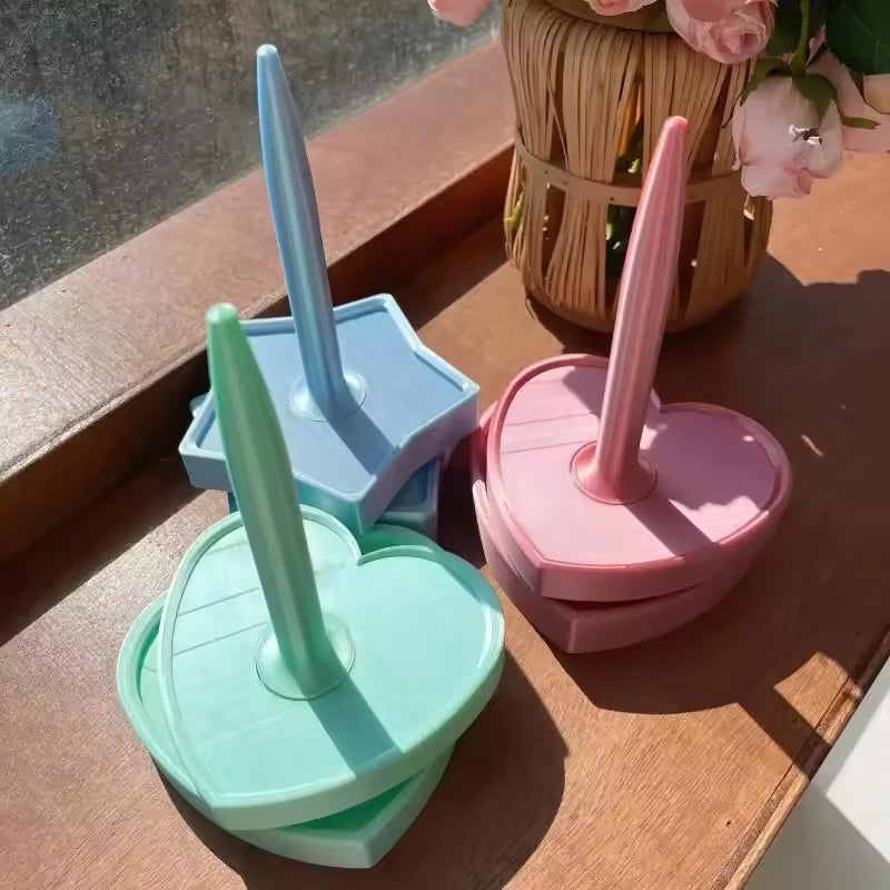 Vertical Yarn Spinner & Holder – Rotary Plastic Tool