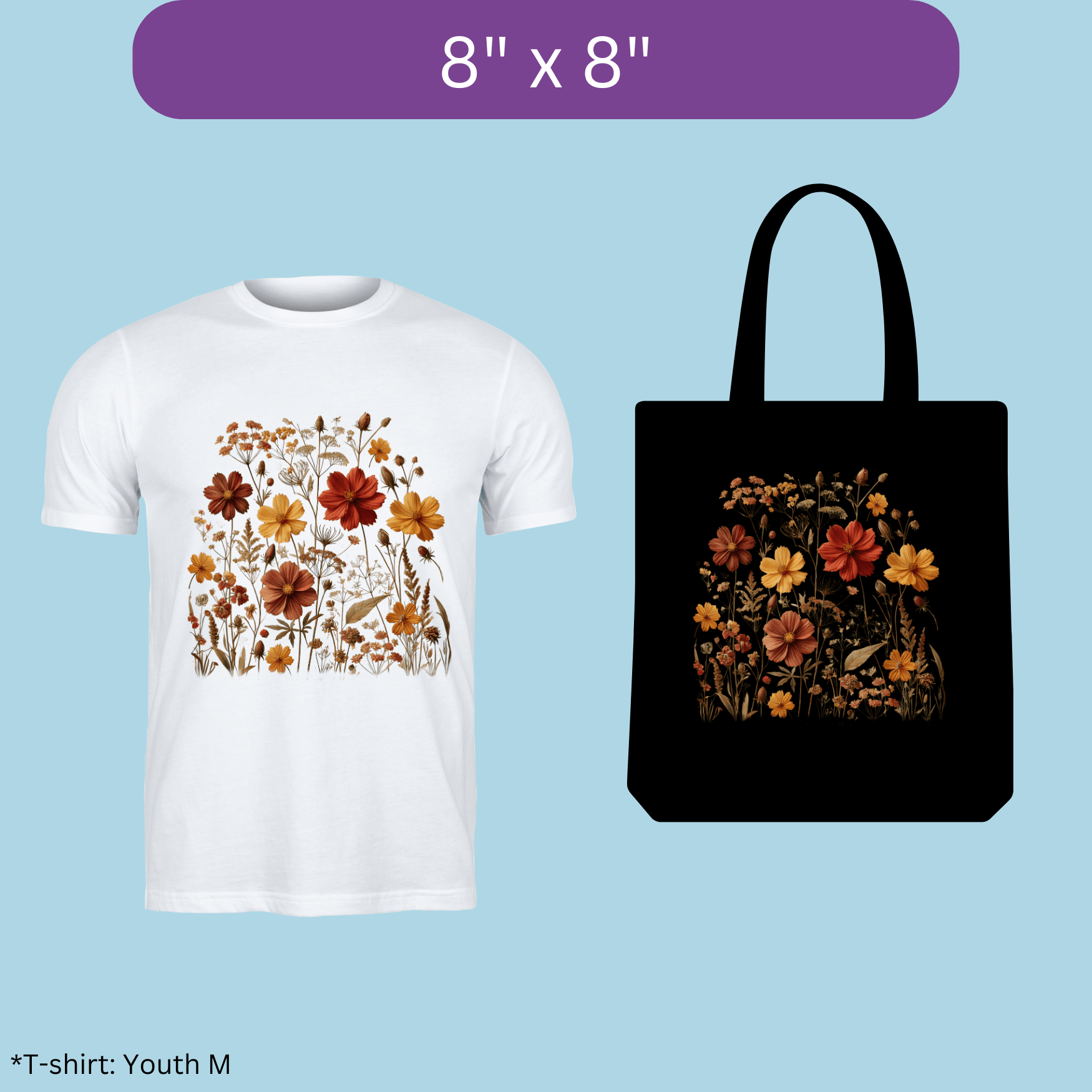 Custom DTF Transfers by Size – High-Quality Prints