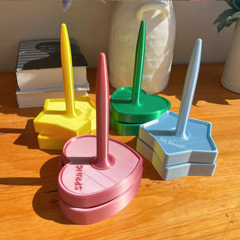 Vertical Yarn Spinner & Holder – Rotary Plastic Tool