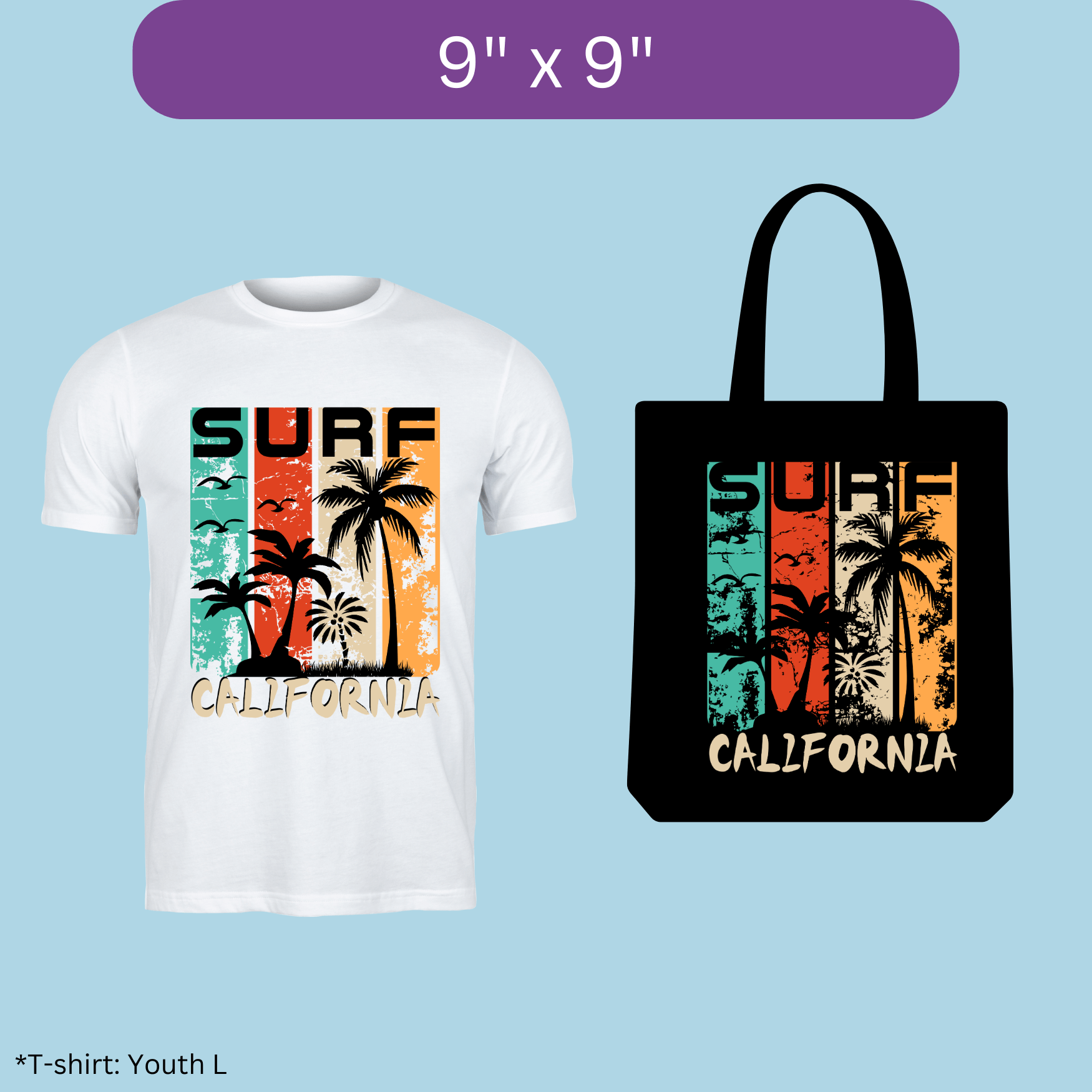 Custom DTF Transfers by Size – High-Quality Prints
