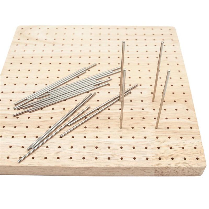 Wooden Wool Blocking Grid Board – 324 Holes