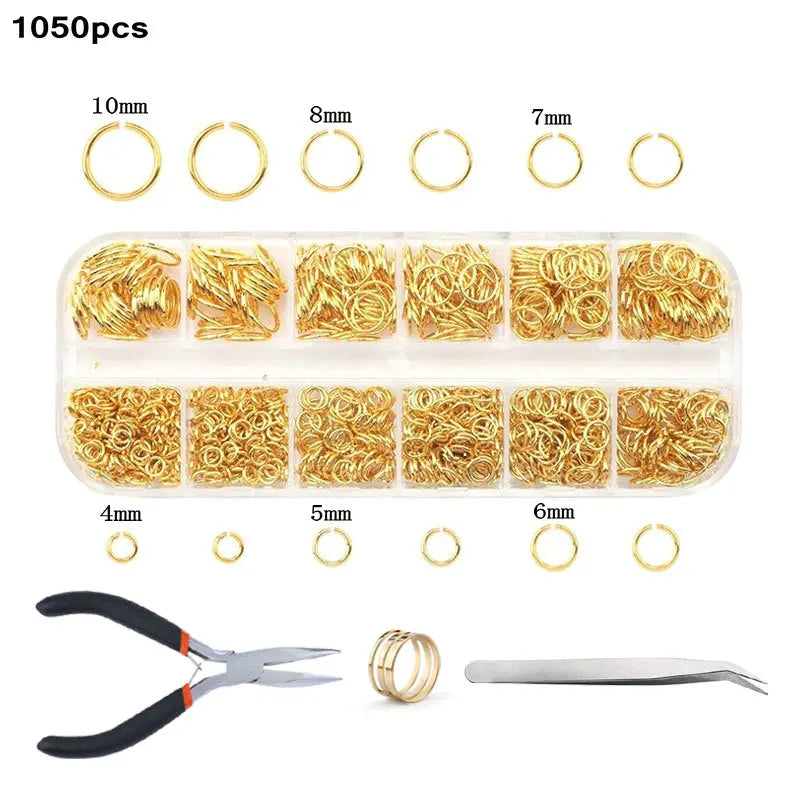 Jewelry Making Supplies Kit with Tools & Alloy Findings