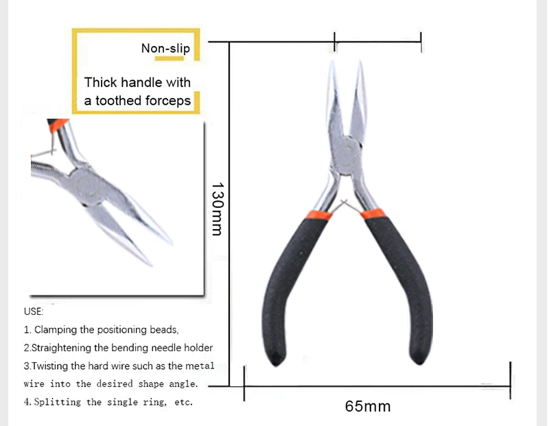 Jewelry Making Supplies Kit with Tools & Alloy Findings