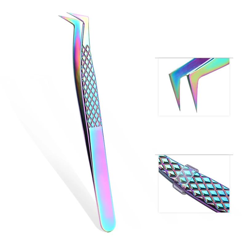 Rainbow Stainless Steel Tweezers