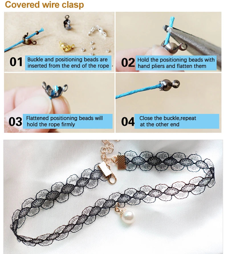 Jewelry Making Supplies Kit with Tools & Alloy Findings