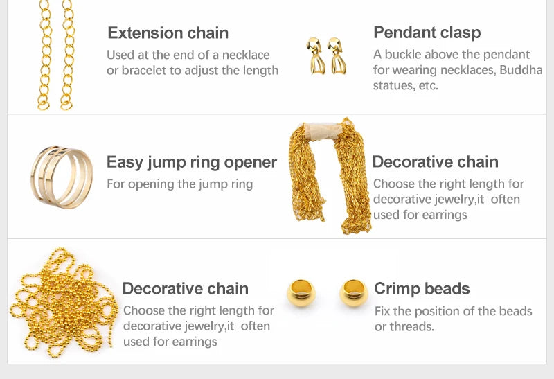 Jewelry Making Supplies Kit with Tools & Alloy Findings