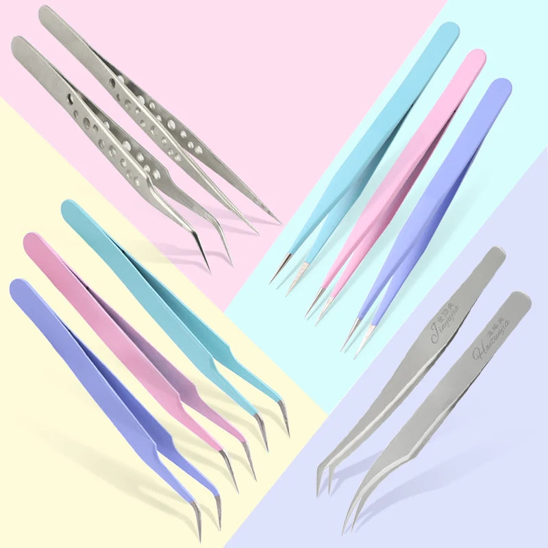 Rainbow Stainless Steel Tweezers
