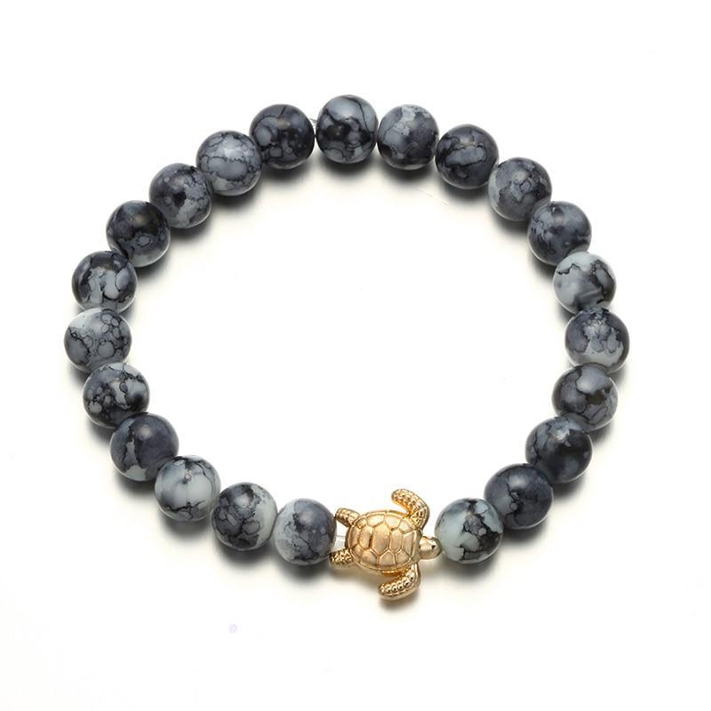 Bowknot Heart LOVE Crystal Marble Cuff Bracelet – Women’s Boho Jewelry