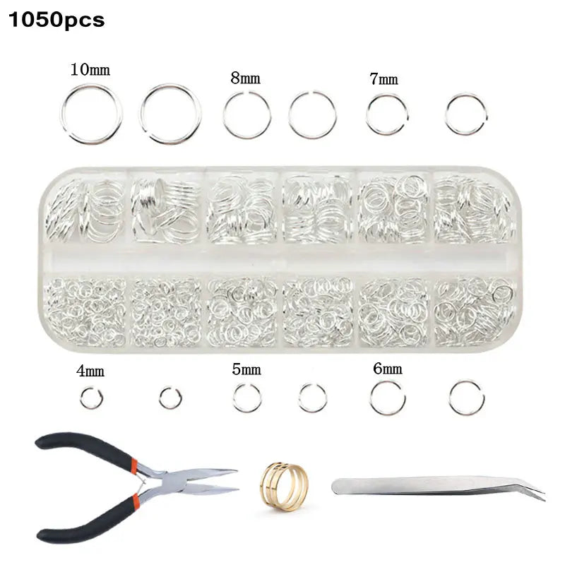 Jewelry Making Supplies Kit with Tools & Alloy Findings