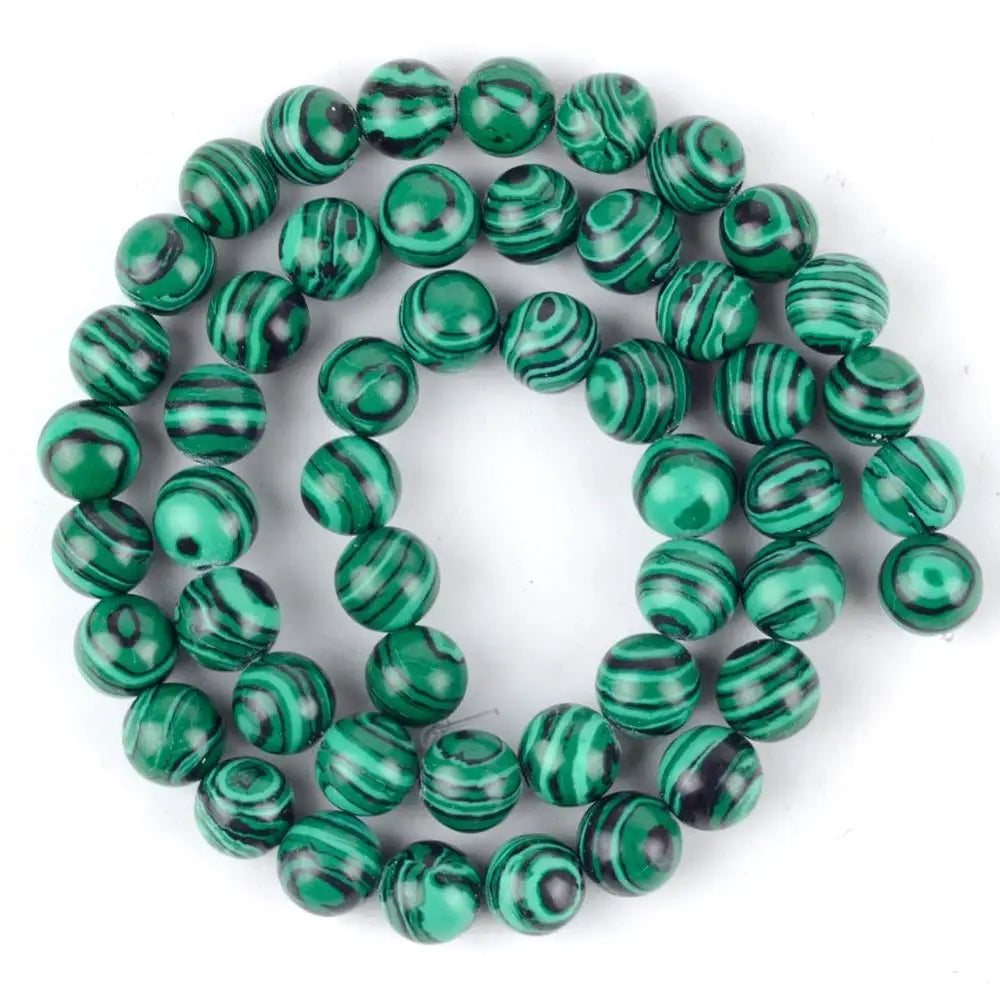 Natural Round Tiger Eye, Amazonite
