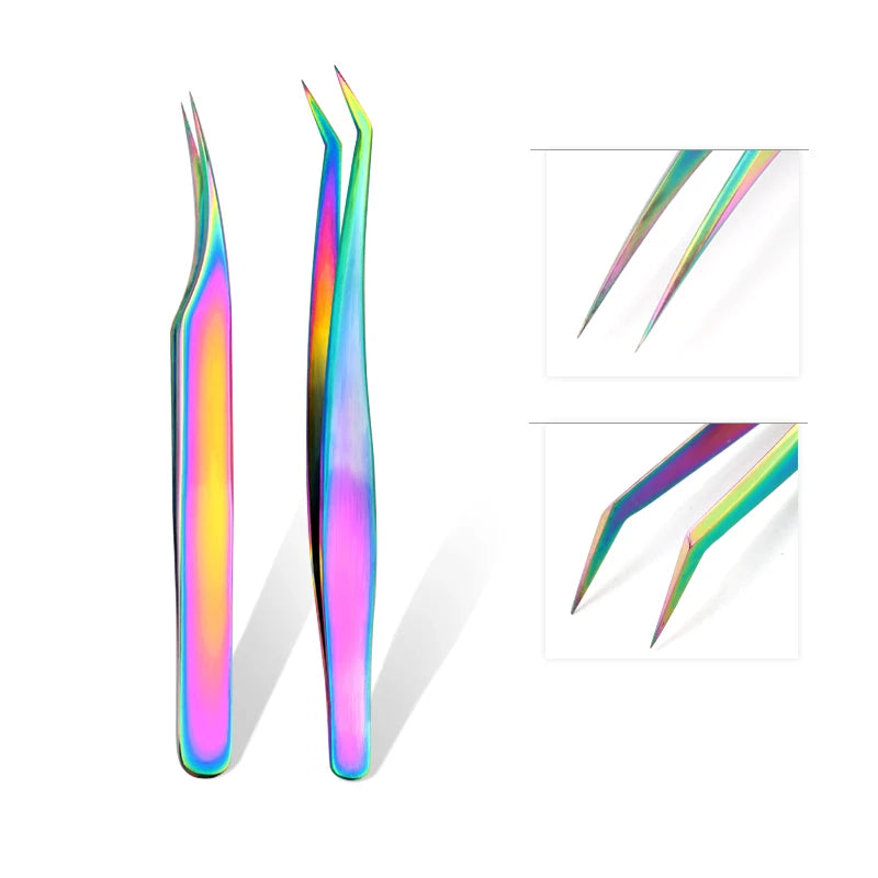 Rainbow Stainless Steel Tweezers