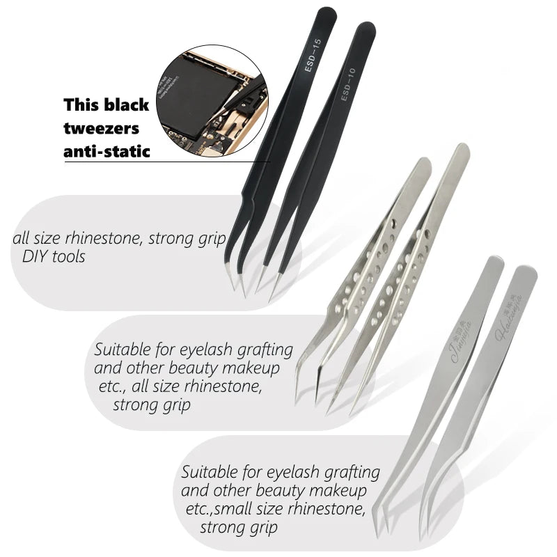 Rainbow Stainless Steel Tweezers