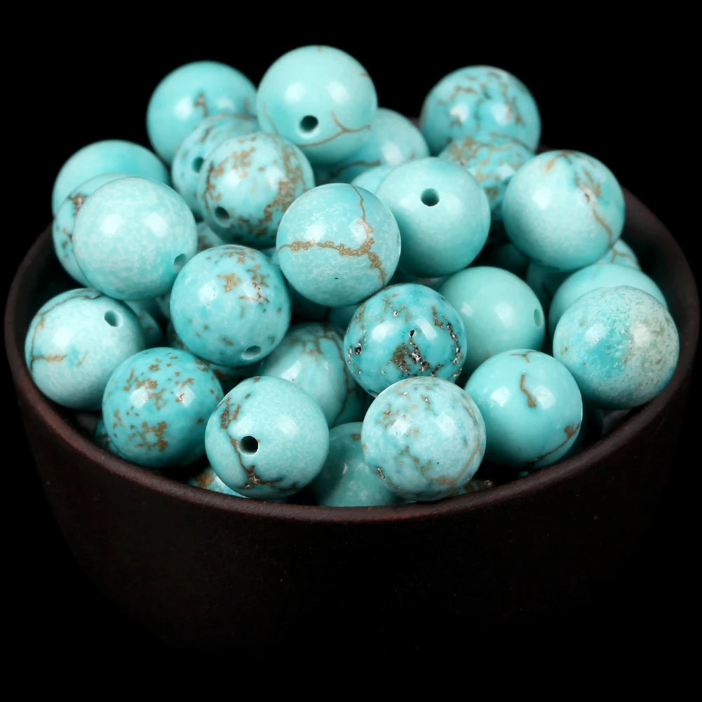 Natural Round Tiger Eye, Amazonite