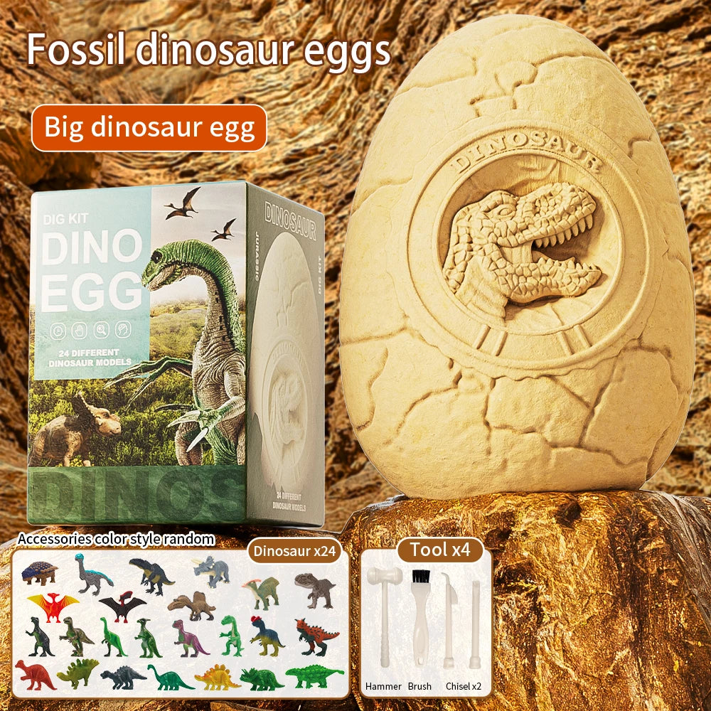 Children’s Dinosaur Archaeology Dig Toy – Fossil Excavation Kit
