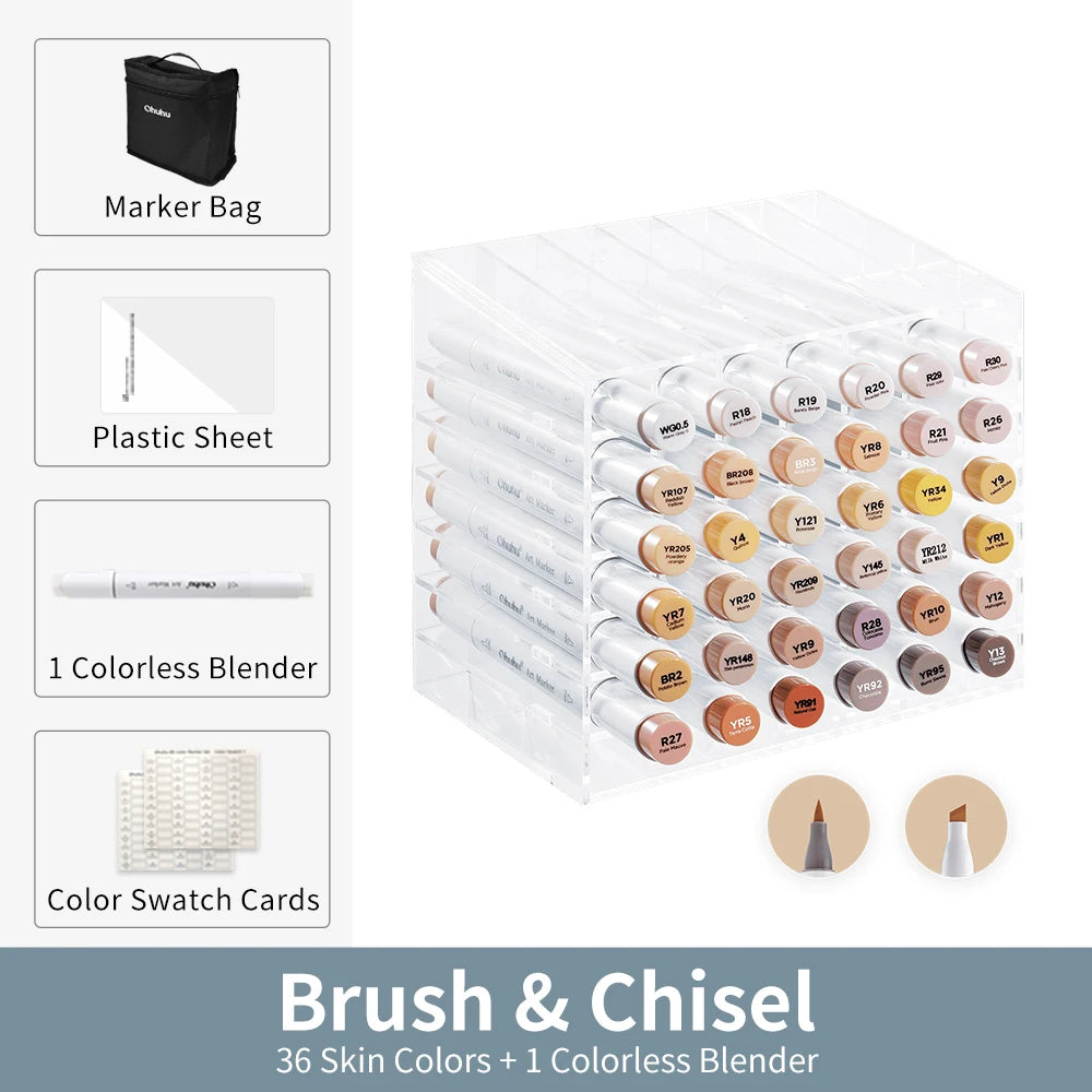 Ohuhu Honolulu Alcohol Art Marker Set