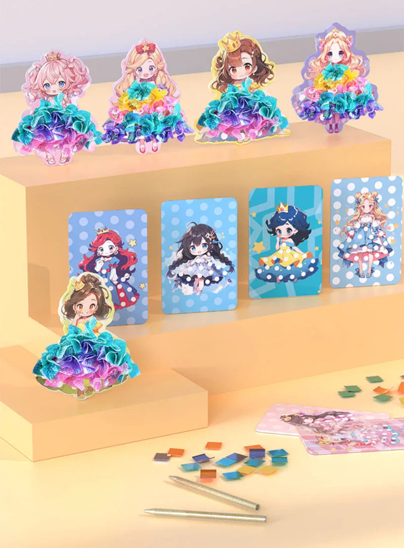 Fabric Art Frenzy DIY Dress-Up Craft Kit for Girls