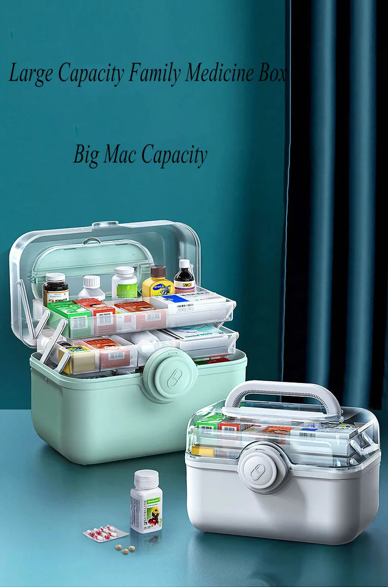 Large-Capacity Organizer Box – Portable Storage