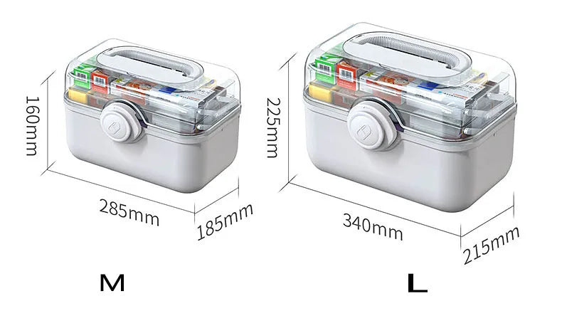 Large-Capacity Organizer Box – Portable Storage