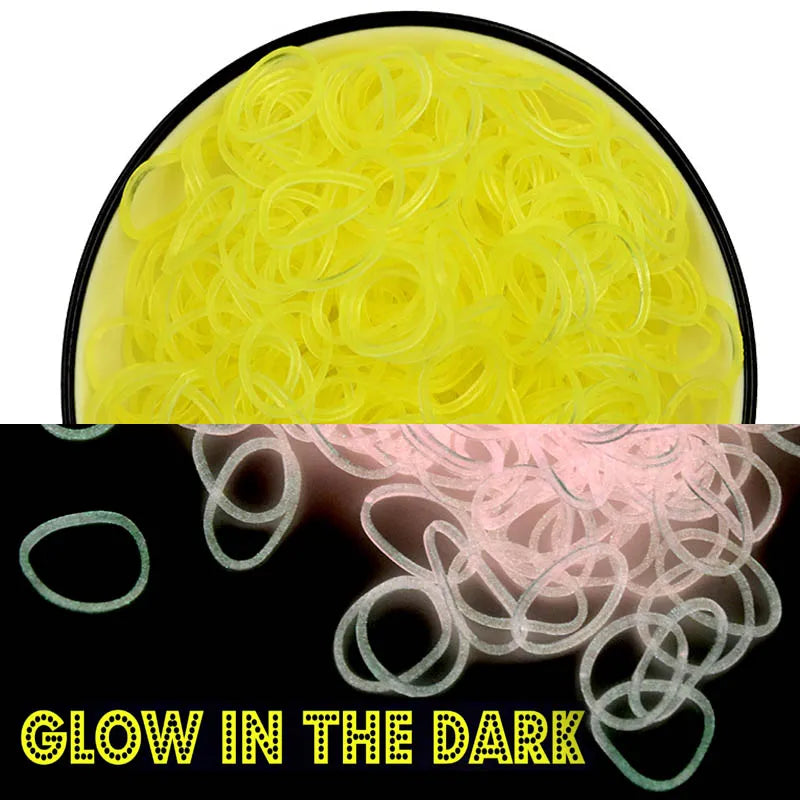 600-Piece Glow Loom Bands Kit – DIY Bracelets & Party Fun