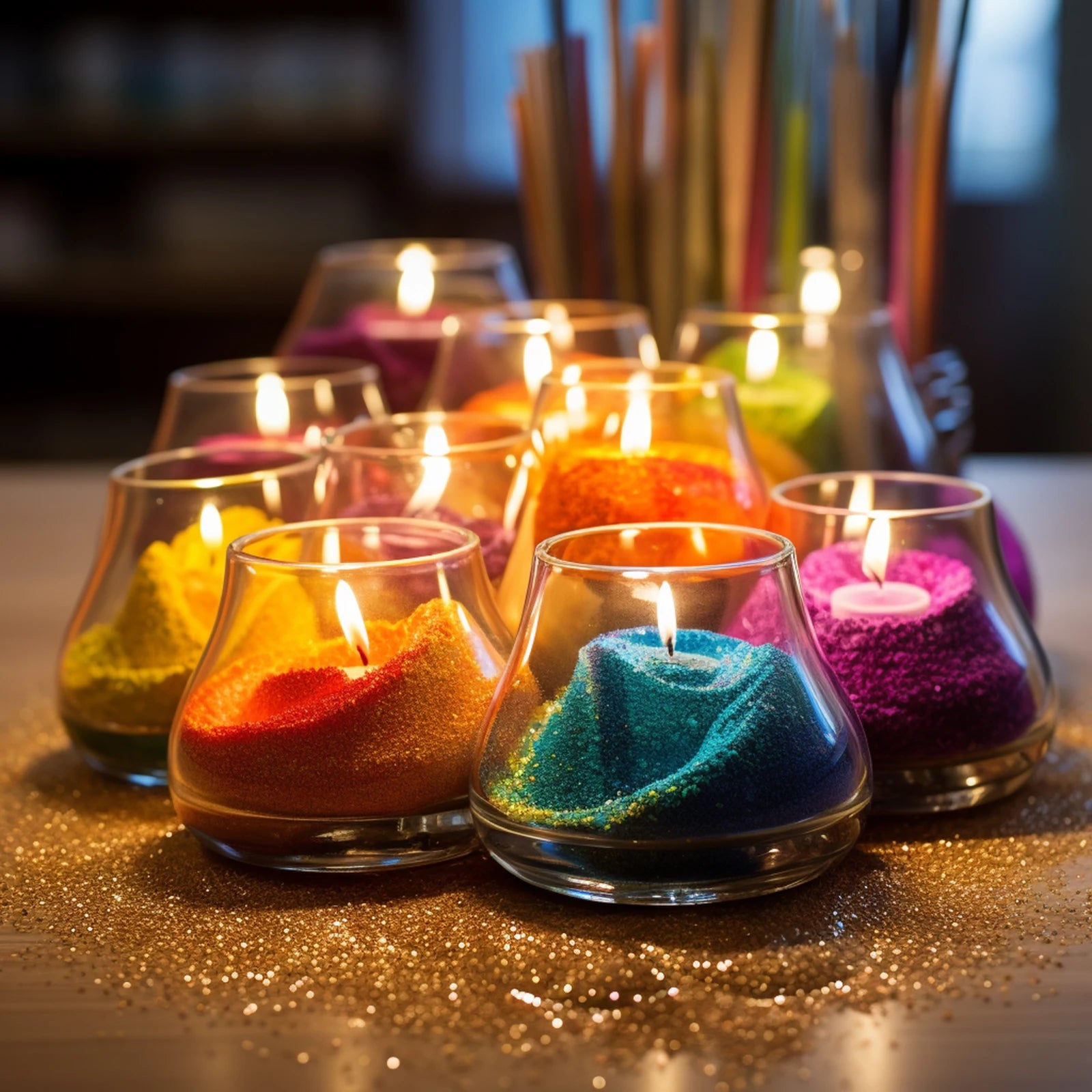 500g-1kg Sand Wax & Ice Flower Wax – DIY Scented Candle & Snowflake Wax Supplies