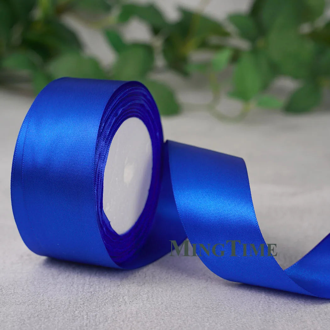 Satin Ribbon Roll – 22.8m Sage Gold for Gift Wrap & Crafts