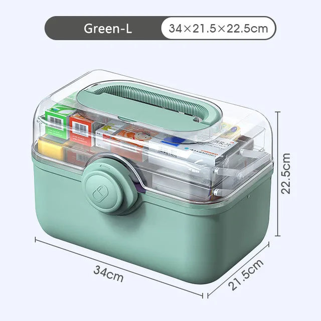 Large-Capacity Organizer Box – Portable Storage