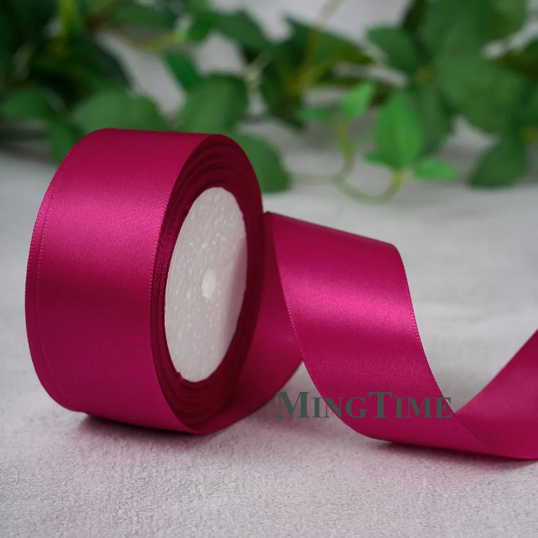 Satin Ribbon Roll – 22.8m Sage Gold for Gift Wrap & Crafts