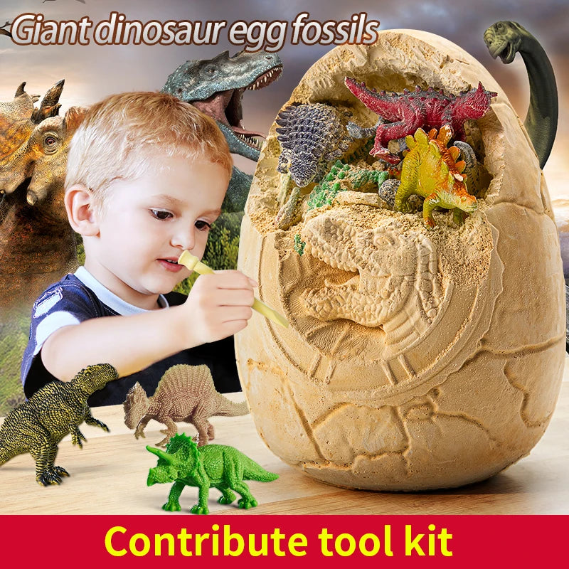 Children’s Dinosaur Archaeology Dig Toy – Fossil Excavation Kit