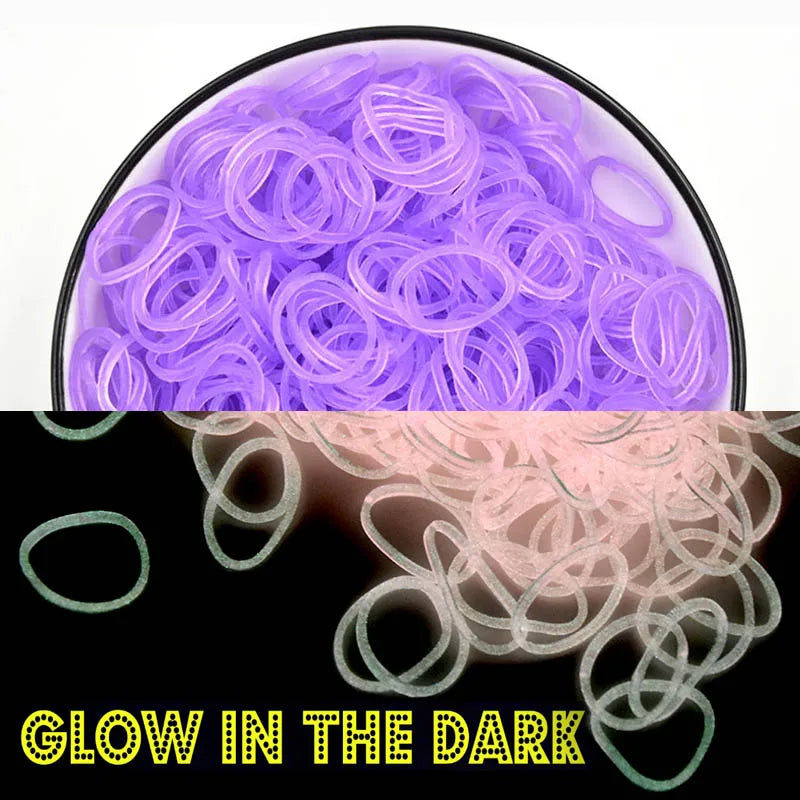 600-Piece Glow Loom Bands Kit – DIY Bracelets & Party Fun