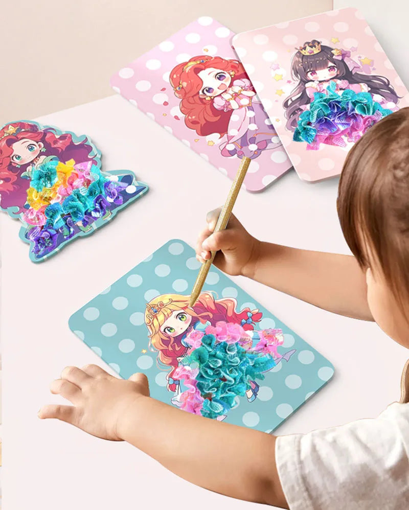 Fabric Art Frenzy DIY Dress-Up Craft Kit for Girls