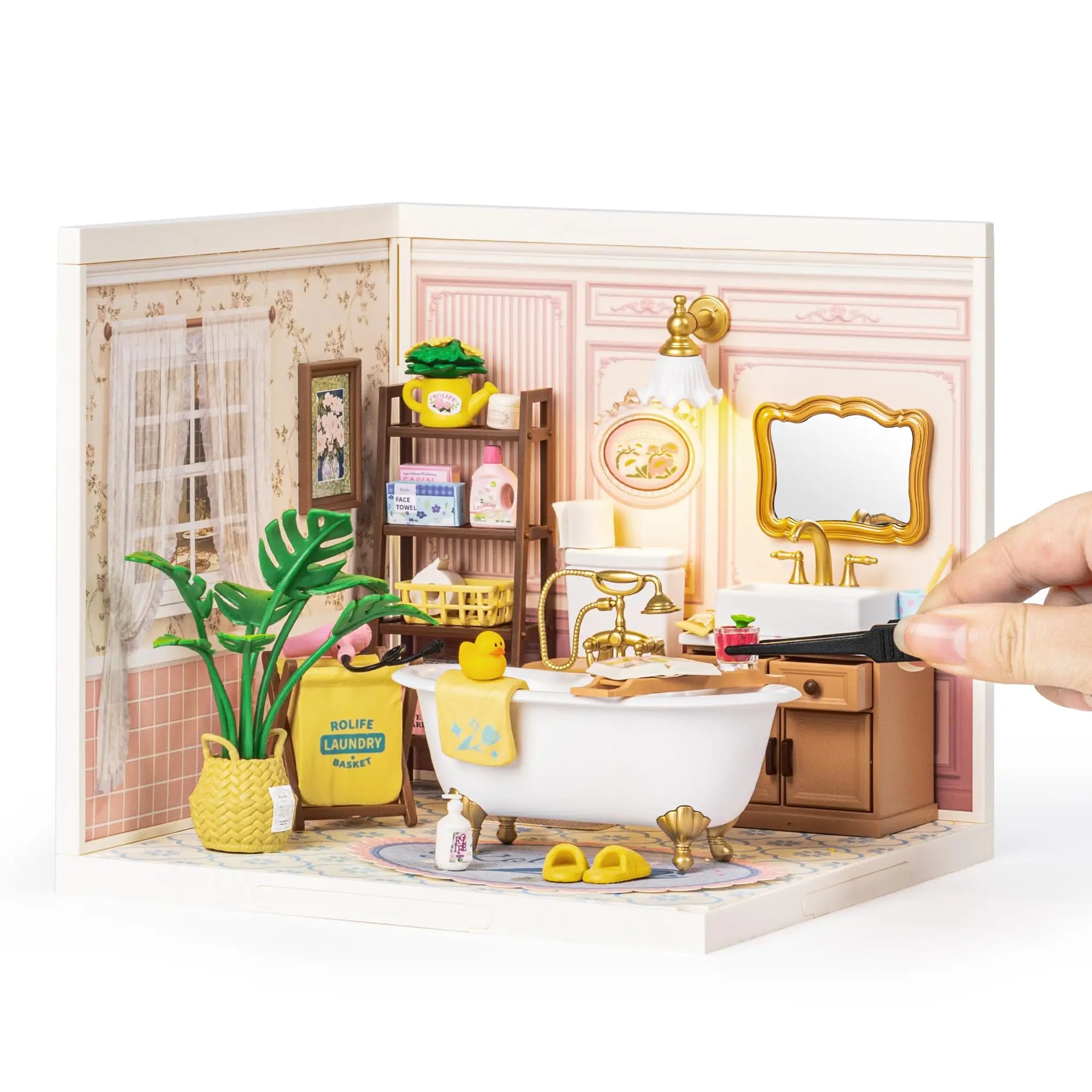 ROBOTIME DIY Miniature Dollhouse Kit