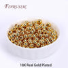 18K Gold Plated Spacer Beads for Jewelry Making