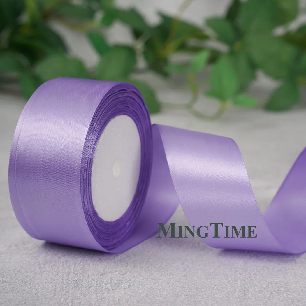 Satin Ribbon Roll – 22.8m Sage Gold for Gift Wrap & Crafts