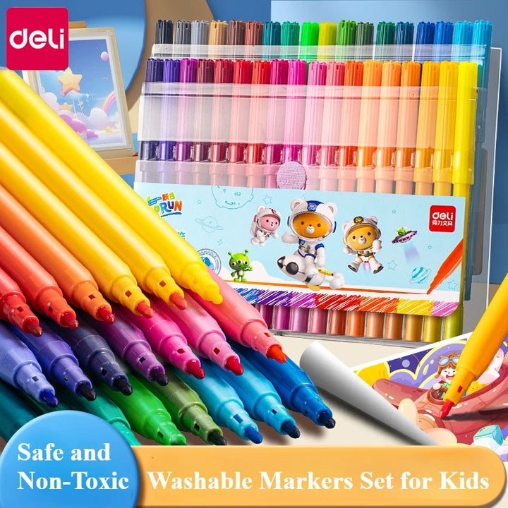 Washable Markers Set for Kids