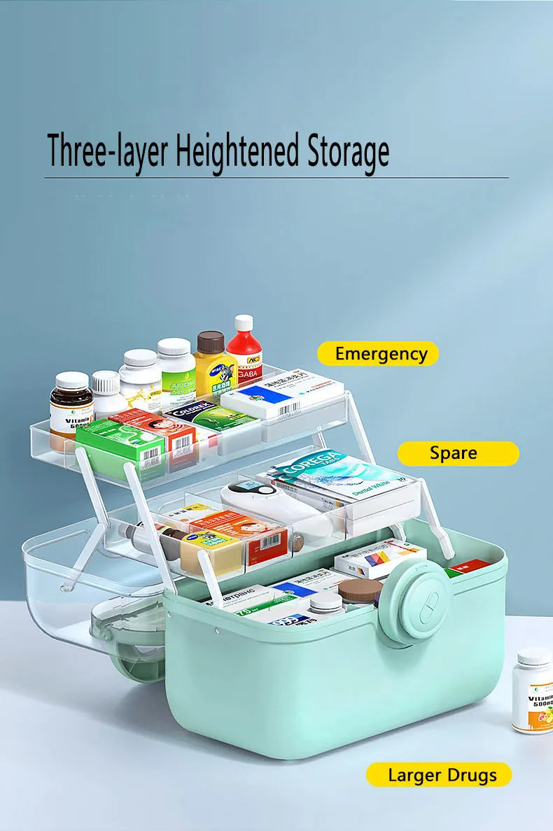 Large-Capacity Organizer Box – Portable Storage