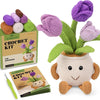 MIUSIE Sunflower & Tulip Crochet Starter Kit – DIY Craft for Beginners