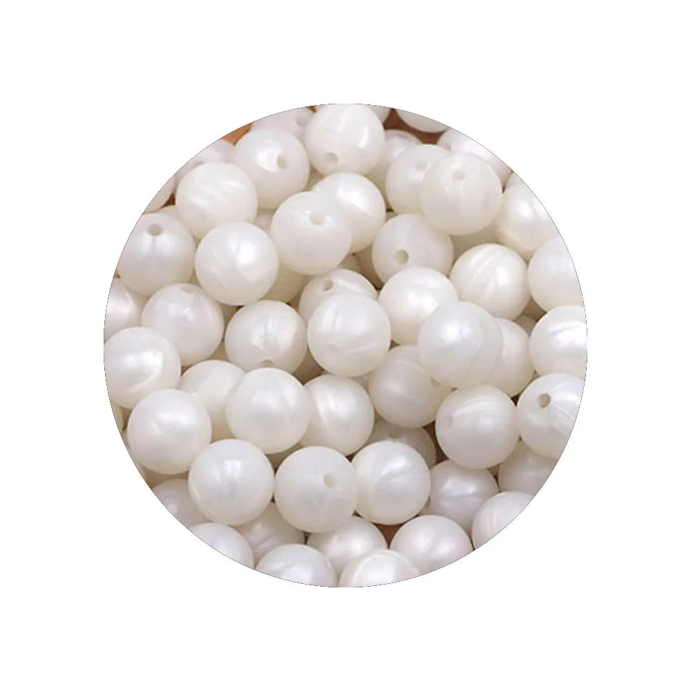 50-Piece Silicone Bead Set – 15mm Round Beads