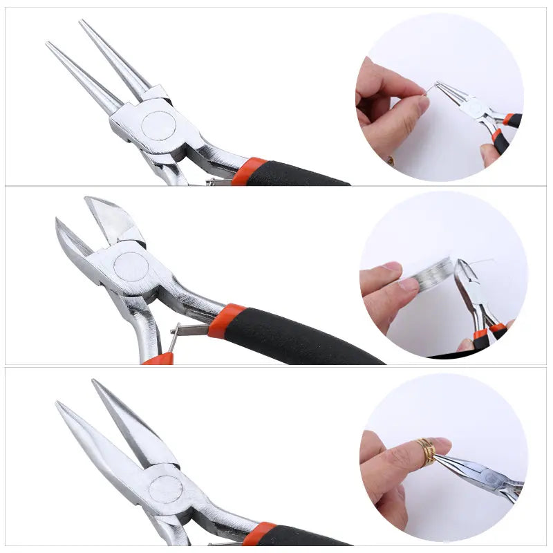 Jewelry Making Supplies Kit with Tools & Alloy Findings